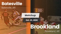 Matchup: Batesville High vs. Brookland  2020
