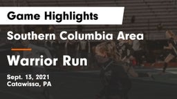 Southern Columbia Area  vs Warrior Run  Game Highlights - Sept. 13, 2021