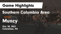 Southern Columbia Area  vs Muncy  Game Highlights - Oct. 30, 2021