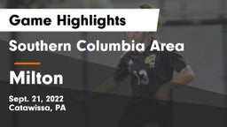Southern Columbia Area  vs Milton  Game Highlights - Sept. 21, 2022