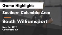 Southern Columbia Area  vs South Williamsport  Game Highlights - Nov. 16, 2022