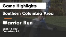 Southern Columbia Area  vs Warrior Run  Game Highlights - Sept. 14, 2021
