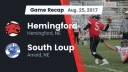 Recap: Hemingford  vs. South Loup  2017