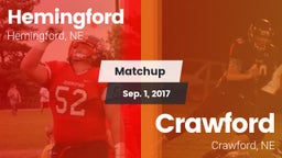 Matchup: Hemingford High vs. Crawford  2017
