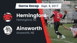 Recap: Hemingford  vs. Ainsworth  2017