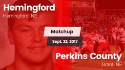 Matchup: Hemingford High vs. Perkins County  2017