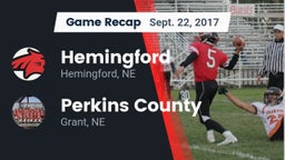 Recap: Hemingford  vs. Perkins County  2017