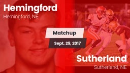 Matchup: Hemingford High vs. Sutherland  2017