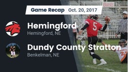 Recap: Hemingford  vs. Dundy County Stratton  2017