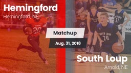 Matchup: Hemingford High vs. South Loup  2018