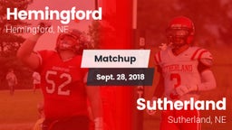 Matchup: Hemingford High vs. Sutherland  2018