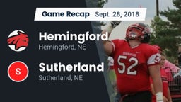 Recap: Hemingford  vs. Sutherland  2018