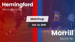 Matchup: Hemingford High vs. Morrill  2018