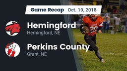 Recap: Hemingford  vs. Perkins County  2018