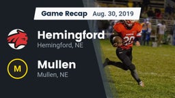 Recap: Hemingford  vs. Mullen  2019