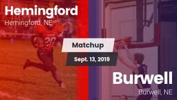 Matchup: Hemingford High vs. Burwell  2019