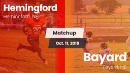 Matchup: Hemingford High vs. Bayard  2019