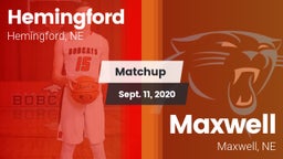 Matchup: Hemingford High vs. Maxwell  2020