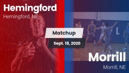 Matchup: Hemingford High vs. Morrill  2020