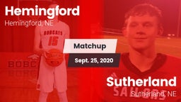 Matchup: Hemingford High vs. Sutherland  2020