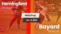 Matchup: Hemingford High vs. Bayard  2020
