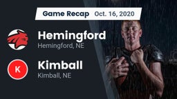 Recap: Hemingford  vs. Kimball  2020
