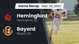Recap: Hemingford  vs. Bayard  2022