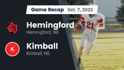 Recap: Hemingford  vs. Kimball  2022