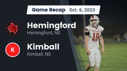 Recap: Hemingford  vs. Kimball  2023