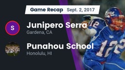 Recap: Junipero Serra  vs. Punahou School 2017