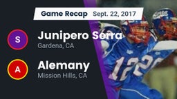 Recap: Junipero Serra  vs. Alemany  2017