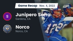 Recap: Junipero Serra  vs. Norco  2022