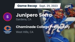 Recap: Junipero Serra  vs. Chaminade College Preparatory 2023
