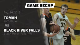 Recap: Tomah  vs. Black River Falls  2016