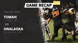 Recap: Tomah  vs. Onalaska  2016