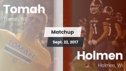 Matchup: Tomah  vs. Holmen  2017