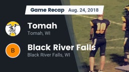 Recap: Tomah  vs. Black River Falls  2018