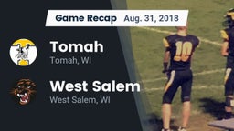 Recap: Tomah  vs. West Salem  2018