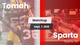 Matchup: Tomah  vs. Sparta  2018