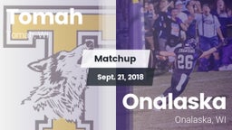 Matchup: Tomah  vs. Onalaska  2018