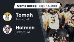 Recap: Tomah  vs. Holmen  2018