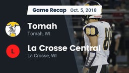 Recap: Tomah  vs. La Crosse Central  2018