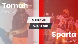 Matchup: Tomah  vs. Sparta  2019