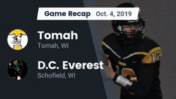 Recap: Tomah  vs. D.C. Everest  2019