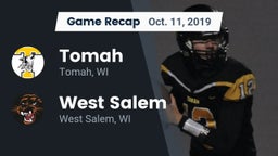 Recap: Tomah  vs. West Salem  2019