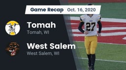 Recap: Tomah  vs. West Salem  2020