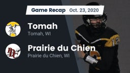 Recap: Tomah  vs. Prairie du Chien  2020