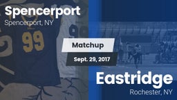 Matchup: Spencerport High Sch vs. Eastridge  2017