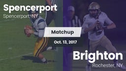 Matchup: Spencerport High Sch vs. Brighton  2017