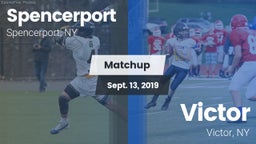 Matchup: Spencerport High Sch vs. Victor  2019